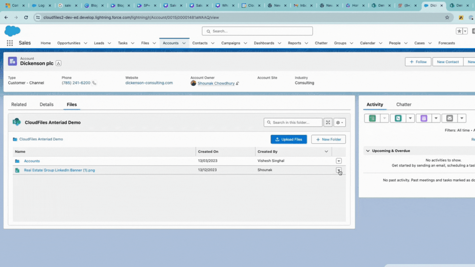 Salesforce SharePoint Integration with CloudFiles